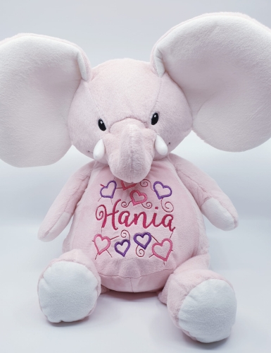 Słoń maskotka z imieniem.jpg