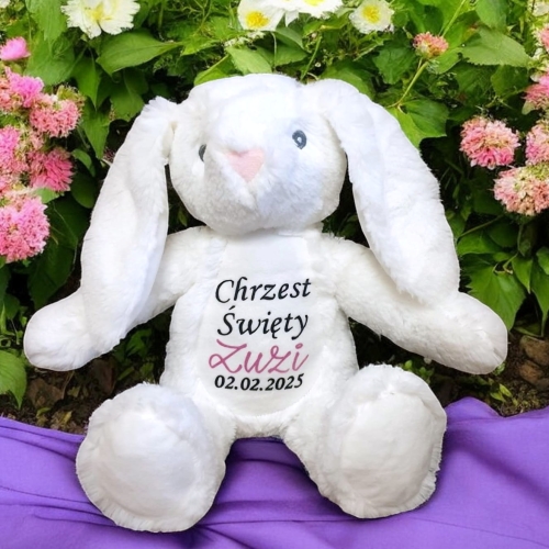 Maskotka królik z imieniem na Chrzest.jpg