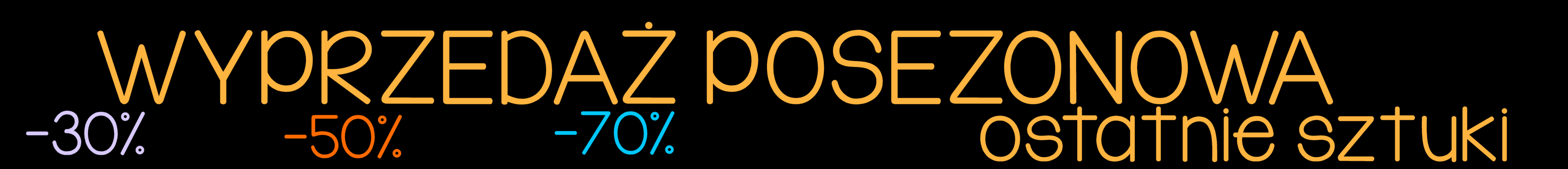 Wyprzedaż noworoczna! Ostatnie s